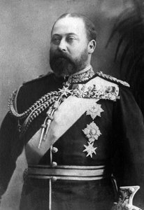 Retrato de Alberto Eduardo, Príncipe de Gales, luego Rey de Inglaterra de Gran Bretaña e Irlanda bajo el nombre de Eduardo VII (1841-1910) de Unknown photographer