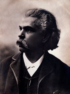 Retrato de Carlos Andrea Gomes (Gomez) (1836-1896) compositor brasileño