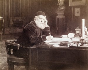 Retrato de Charles Gounod (1818 - 1893), compositor francés.