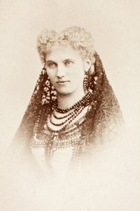 Retrato de Christine Nilsson disfrazada de Unknown photographer