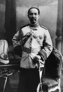 Retrato de Chulalongkorn (1853-1919), conocido como Rama V, Rey de Tailandia (1868-1910) de Unknown photographer