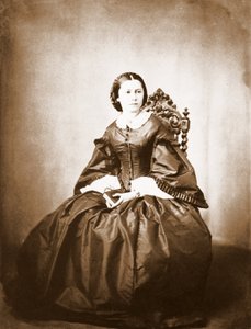 Retrato de Clara Schumann (1819 - 1896), esposa de Robert Schumann de Unknown photographer