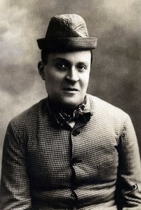 Retrato de Dranem (1869-1935), cantante francés y estrella del music hall de Unknown photographer