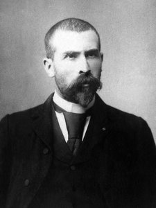 Retrato de Emile Roux (1853-1933), médico y biólogo francés de Unknown photographer