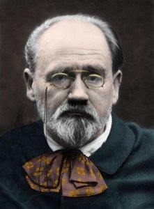 Retrato de Emile Zola 1890s de Unknown photographer