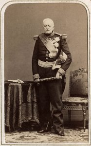 Retrato de Esprit Victor Elisabeth Boniface de Castellane, mariscal de Francia, militar francés nacido en París el 21 de marzo de 1788 y fallecido en Lyon el 16 de septiembre de 1862 de Unknown photographer