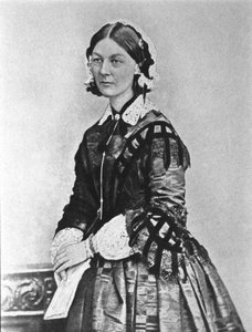 Retrato de Florence Nightingale (1820 - 1910). Fotografía del siglo XIX. de Unknown photographer