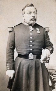 Retrato del General Plombin, fotografía del siglo XIX de Unknown photographer