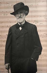 Retrato de Giuseppe Verdi (foto)