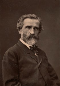 Retrato de Giuseppe Verdi, célebre compositor. de Unknown photographer
