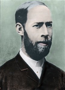 Retrato de Heinrich Hertz de Unknown photographer
