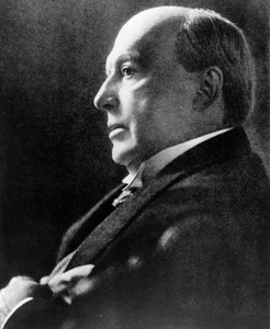 Retrato de Henry James (1843 -1916). Novelista y crítico estadounidense naturalizado británico en 1915