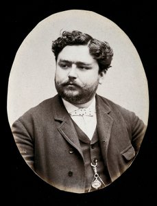 Retrato de Isaac Albéniz de Unknown photographer