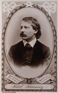 Retrato de Karl Taussig (grabado después de una foto) de Unknown photographer