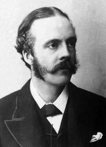 Retrato de Lord Arthur James Balfour (1848-1930), político británico. de Unknown photographer