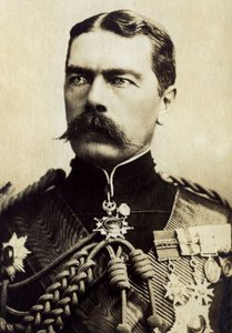 Retrato de Lord Kitchener de Karthoum (1850-1916), militar inglés. de Unknown photographer