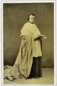 Retrato de Monseigneur Lavigerie (1825 - 1892) en 1869 de Unknown photographer