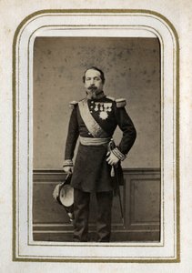 Retrato de Napoleón III (Louis-Napoleon Bonaparte) de Unknown photographer