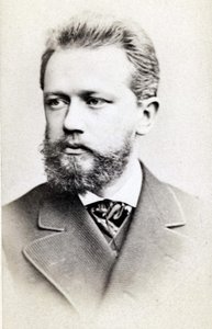 Retrato de Piotr o Petr Ilyich Tchaikovsky