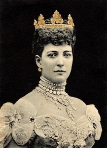 Retrato de la reina Alexandra de Dinamarca de Unknown photographer