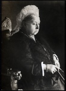 Retrato de la Reina Victoria (1819-1901), Reina del Reino Unido de Gran Bretaña e Irlanda. Colección FPL. de Unknown photographer