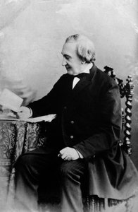 Retrato de Robert Franz (foto en blanco y negro) de Unknown photographer