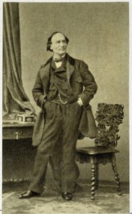 Retrato de Robert Houdin en 1855 (mago francés del siglo XIX) de Unknown photographer