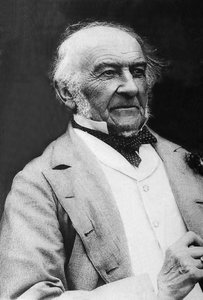Retrato de William Ewart Gladstone (1809-1898), Primer Ministro y político británico de Unknown photographer