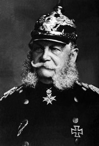 Retrato de Guillermo I (1797-1888), Rey de Prusia de 1861 a 1888, se convirtió en Emperador de Alemania de 1871 a 1888.