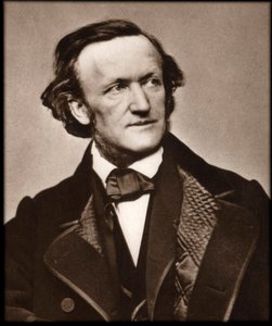 Retrato del compositor Richard Wagner - Retrato de Richard Wagner, compositor alemán de Unknown photographer