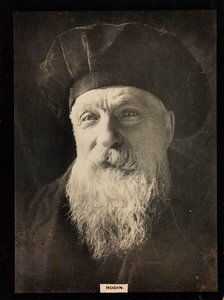 Retrato del escultor francés Auguste Rodin (1840-1917) de Unknown photographer
