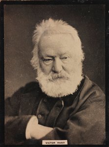Retrato del escritor francés Victor Hugo (1802-1885)