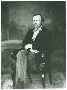 Retrato del autor Fiódor Mijáilovich Dostoyevski (1821-1881), Anónimo de Unknown photographer