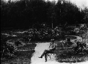 Retrato del compositor Piotr Ilich Tchaikovsky.