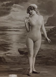 Retrato de la actriz de teatro D