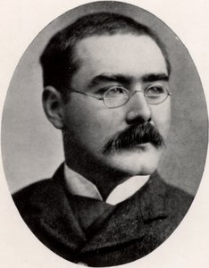 Rudyard Kipling (1865-1936) Periodista, novelista y poeta inglés (huella) de Unknown photographer