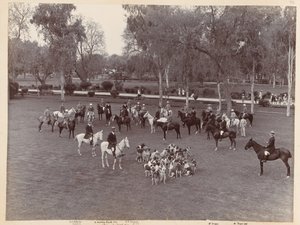 La caza en el valle de Peshawar