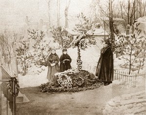 La familia del escritor ruso Fedor Dostoievski de Unknown photographer