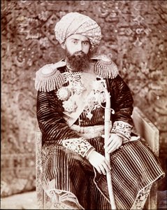Turquestán - El Emir de Bukhura - A.D 1890.