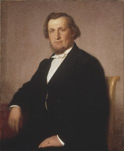 André Oskar Wallenberg, c.1870 (óleo sobre lienzo) de Uno Troili