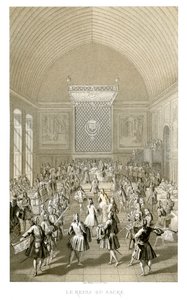 La Comida de la Coronación, 1715, 1885 de Urrabieta