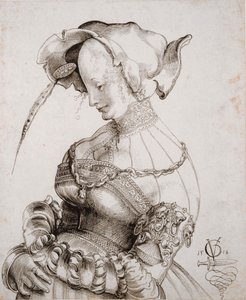 Prostituta en Medio Cuerpo, 1518