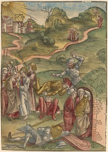 Las Tres Marías en el Sepulcro de Urs Graf