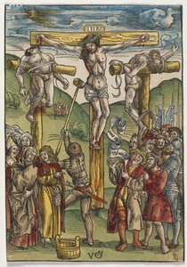 La Pasión: La Crucifixión, antes de 1508 de Urs I Graf