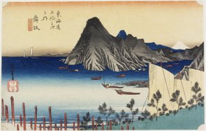 Vista actual de Imagiri, Maisaka, c. 1833