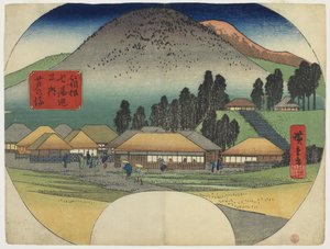 Ashinoyu, 1834-39 de Utagawa Hiroshige
