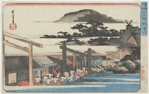 Terreno del Santuario Shinmei de Shiba, 1832-1834