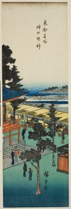 Santuario de Kanda Myojin (Kanda Myojin), de la serie "Vistas famosas de la capital oriental (Toto meisho)"
