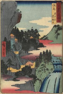 Templo Kannon en Iwaidani, Provincia de Tajima, diciembre 1853