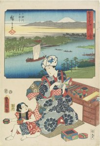 Kawasaki, julio de 1854